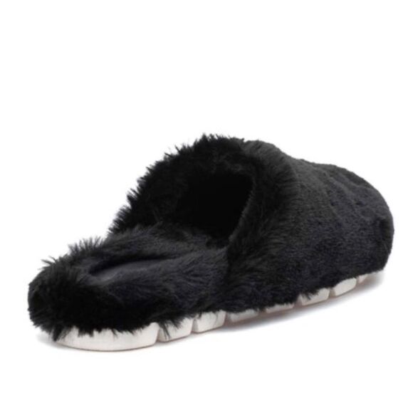 J Slides Scarlett Faux Fur Slippers size 7 - Picture 2 of 10